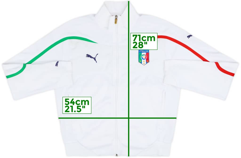 2010-12 Italy Puma Track Jacket - 8/10 - (L)