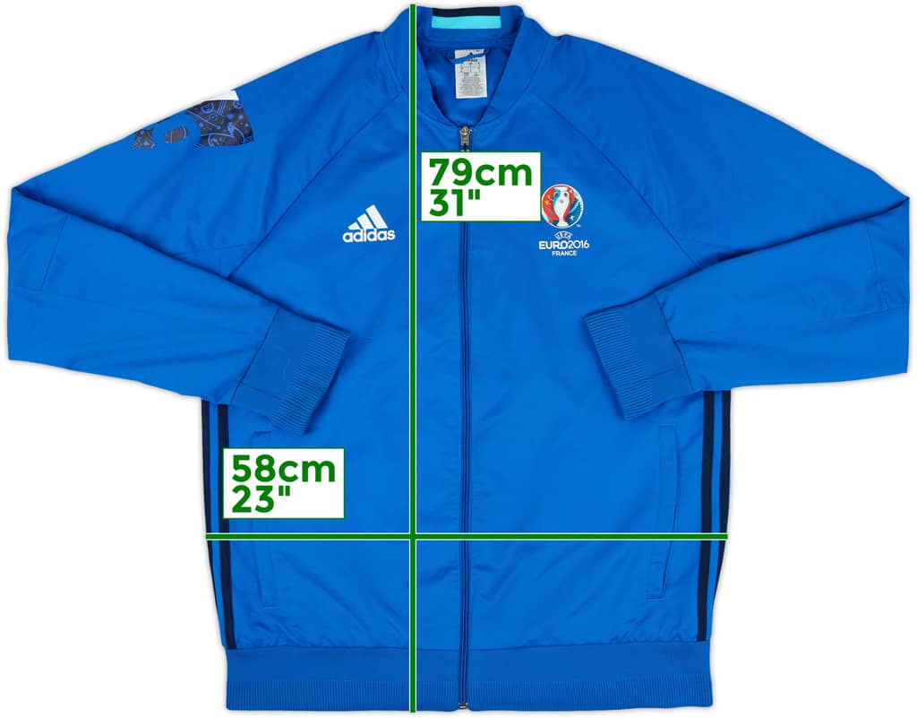 2015-16 adidas 'Euro 2016 France' Track Jacket - 10/10 - (L)