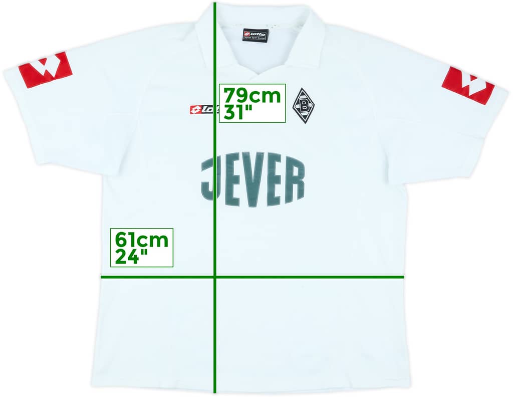 2004-05 Borussia Monchengladbach Home Shirt - 6/10 - (XL)