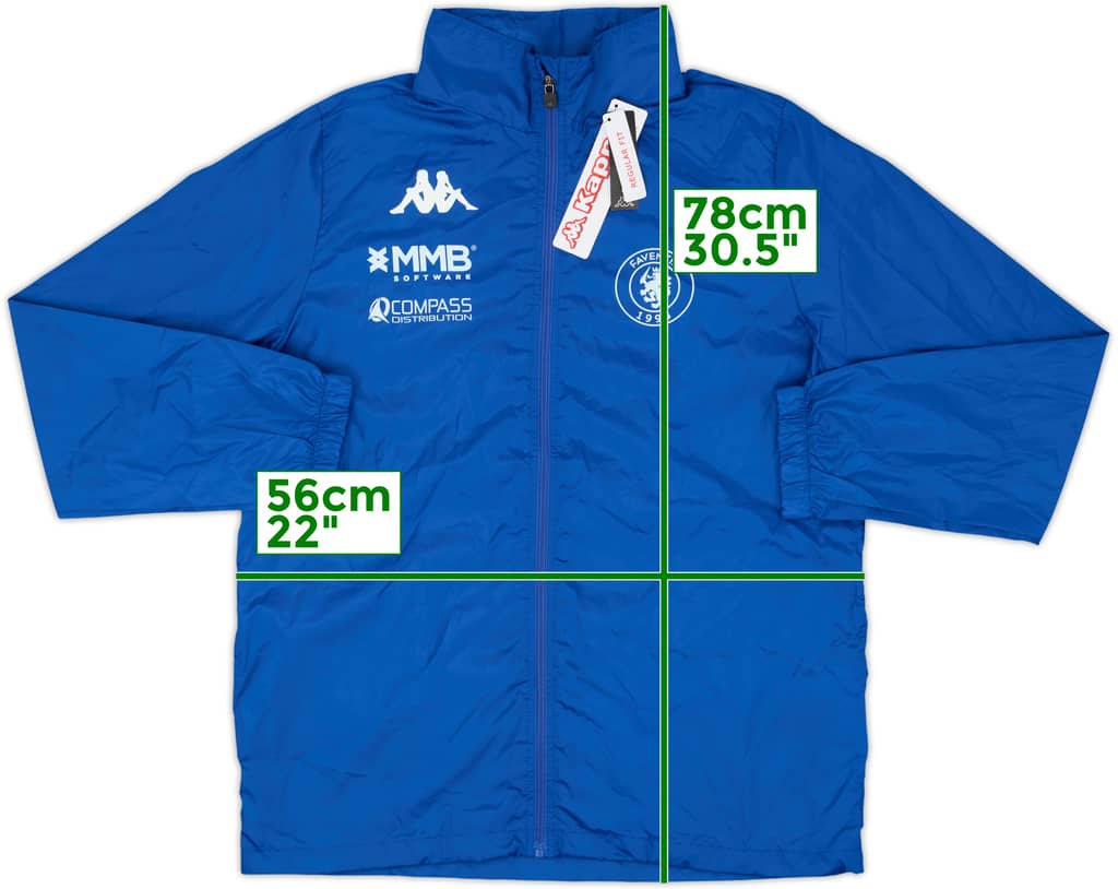 2020-21 Faventia Kappa Hooded Rain Jacket (M)