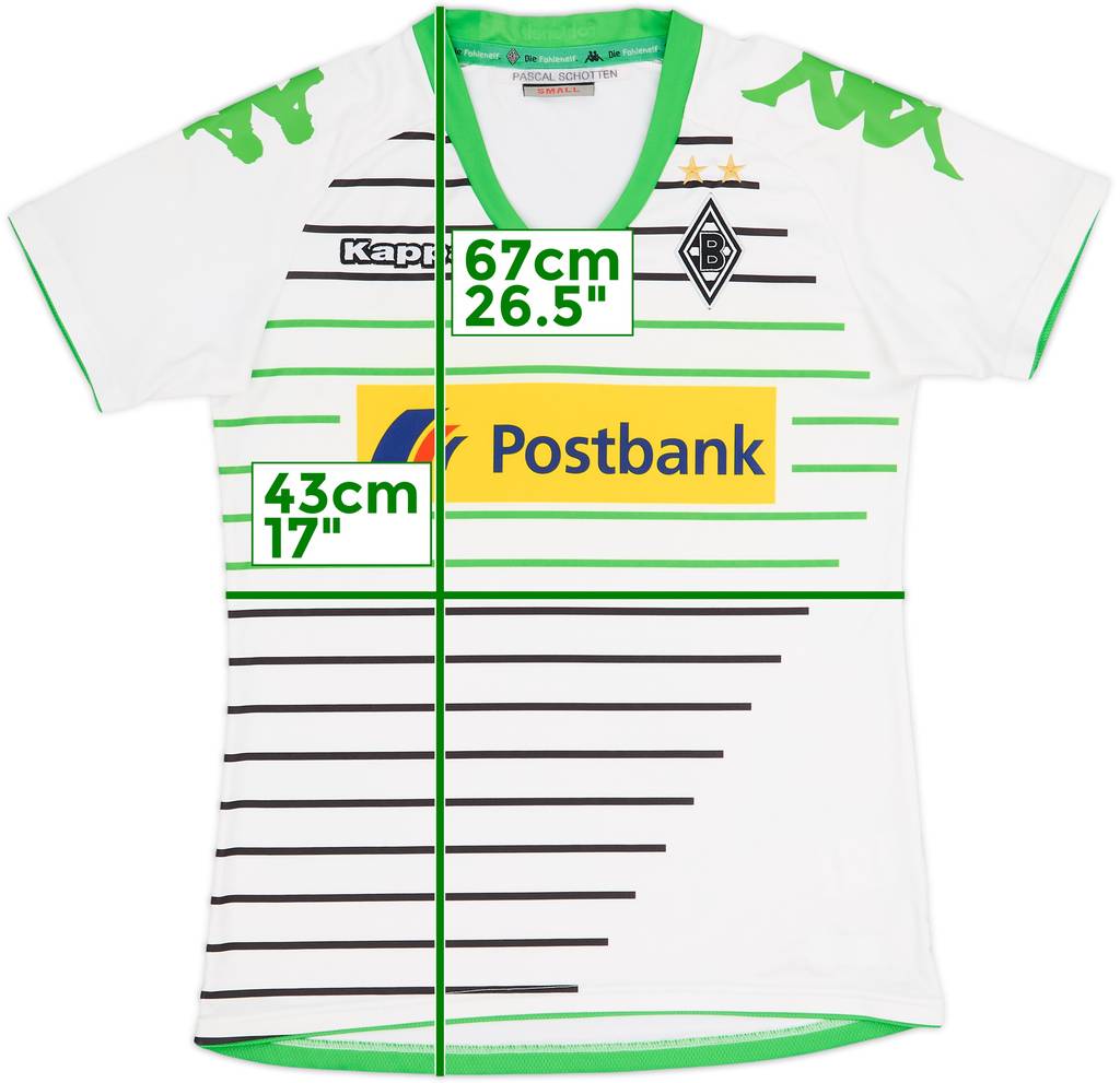 2013-14 Borussia Monchengladbach Home Shirt - 8/10 - (Women's S)
