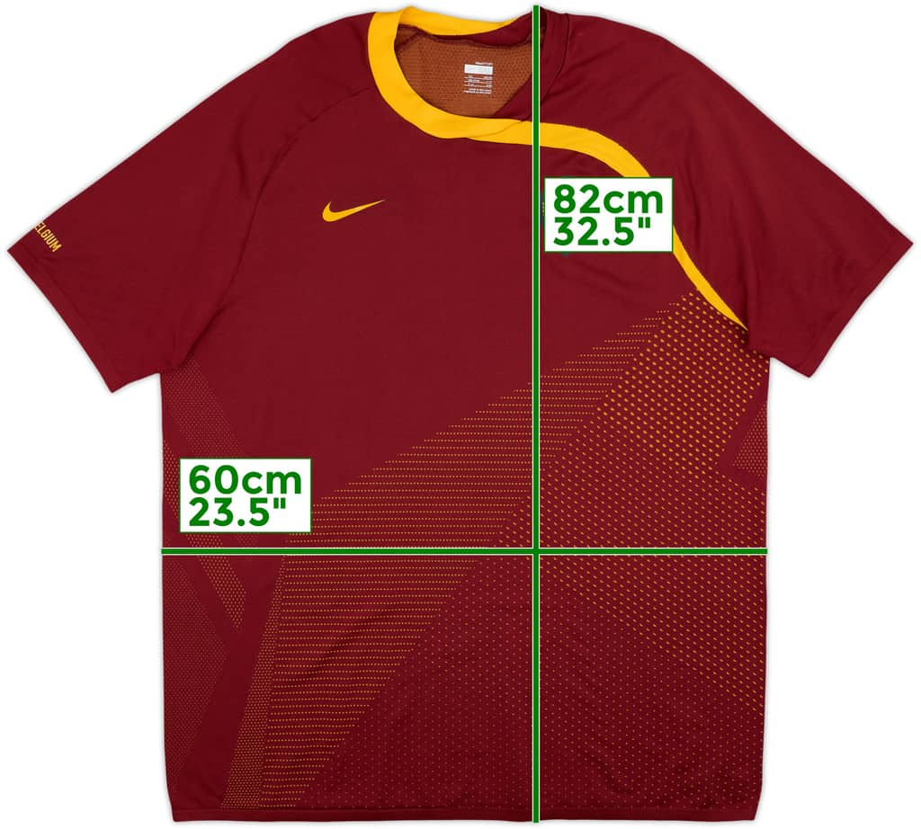 2008-09 Belgium Nike Player Issue Training Shirt - 9/10 - (XXL)