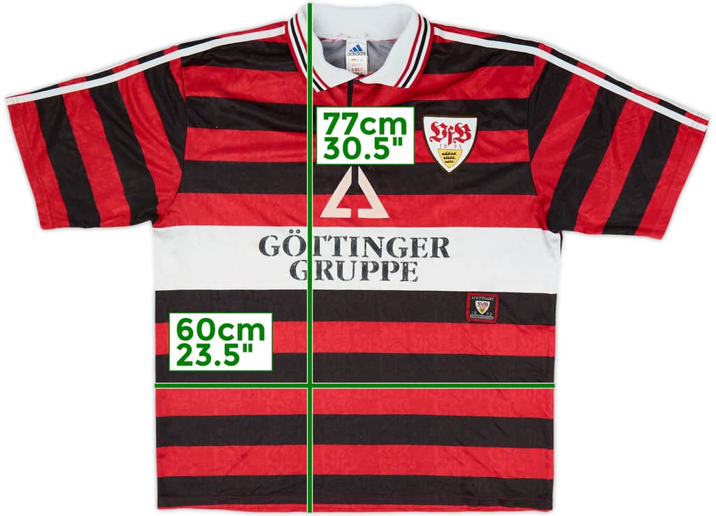 1997-98 Stuttgart Away Shirt - 5/10 - (XL)