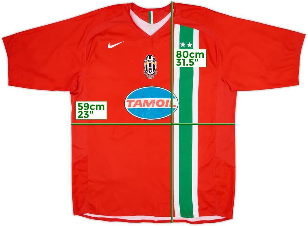 2005-06 Juventus Away Shirt - 6/10 - (XL)
