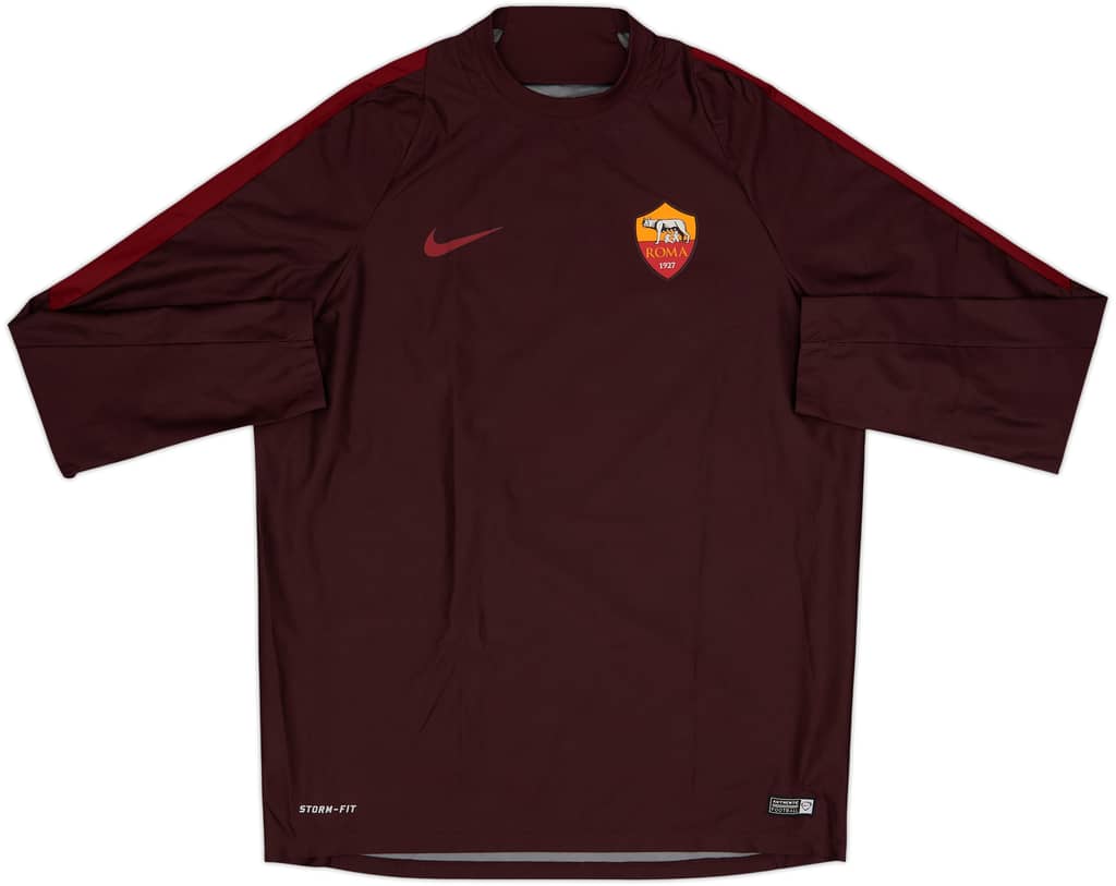 2015-16 Roma Nike Drill Top - 10/10 - (L)
