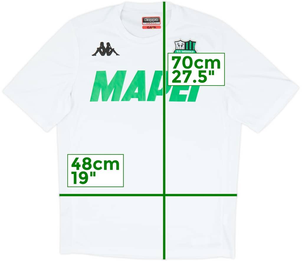 2018-19 Sassuolo Kappa Training Shirt - 8/10 - (S)
