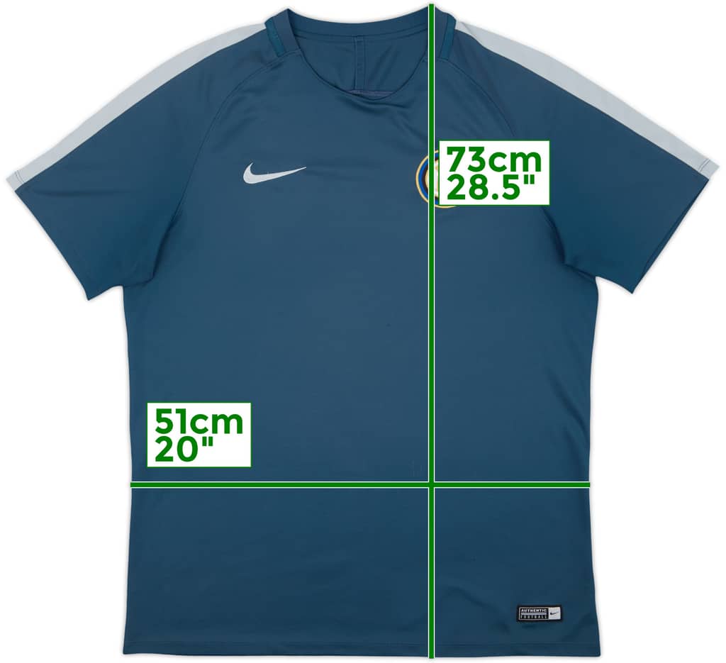 2014-15 Inter de Milán Nike Camiseta de entrenamiento - 7/10 - (L)