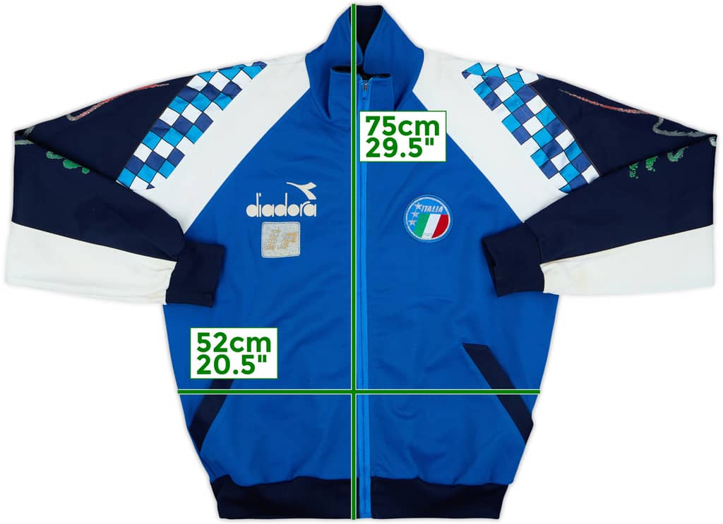 1990 Italy Diadora Track Jacket - 5/10 - (L)