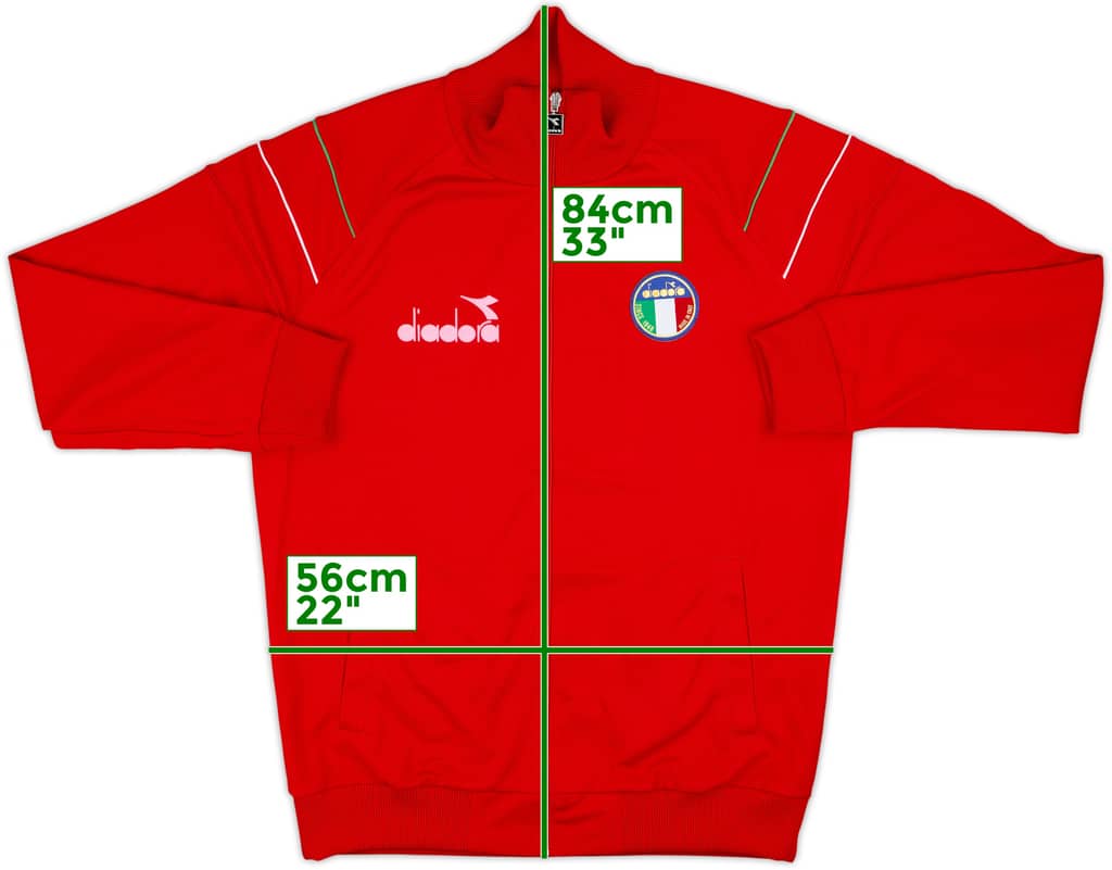 2010s Italy Diadora Retro 1986 Track Jacket - 10/10 - (XL)