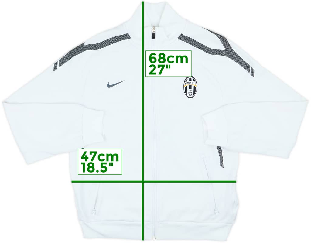 2010-11 Juventus Nike Track Jacket - 7/10 - (XL.Boys)