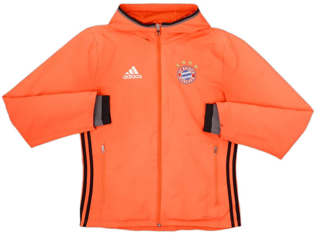 2016-17 Bayern Munich adidas Chaqueta de chándal con capucha - 5/10 - (S)