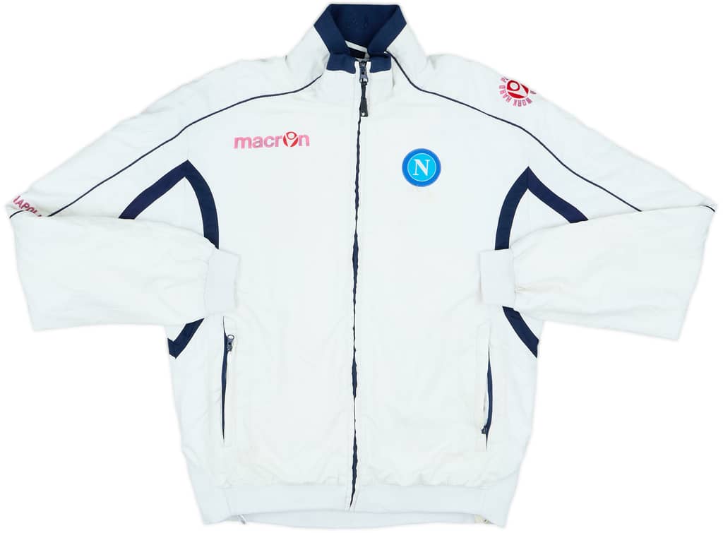 Chaqueta de chándal del Napoli Macron 2009-10 - 5/10 - (S)