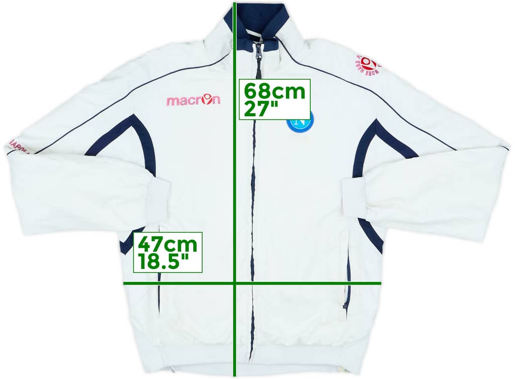 Chaqueta de chándal del Napoli Macron 2009-10 - 5/10 - (S)