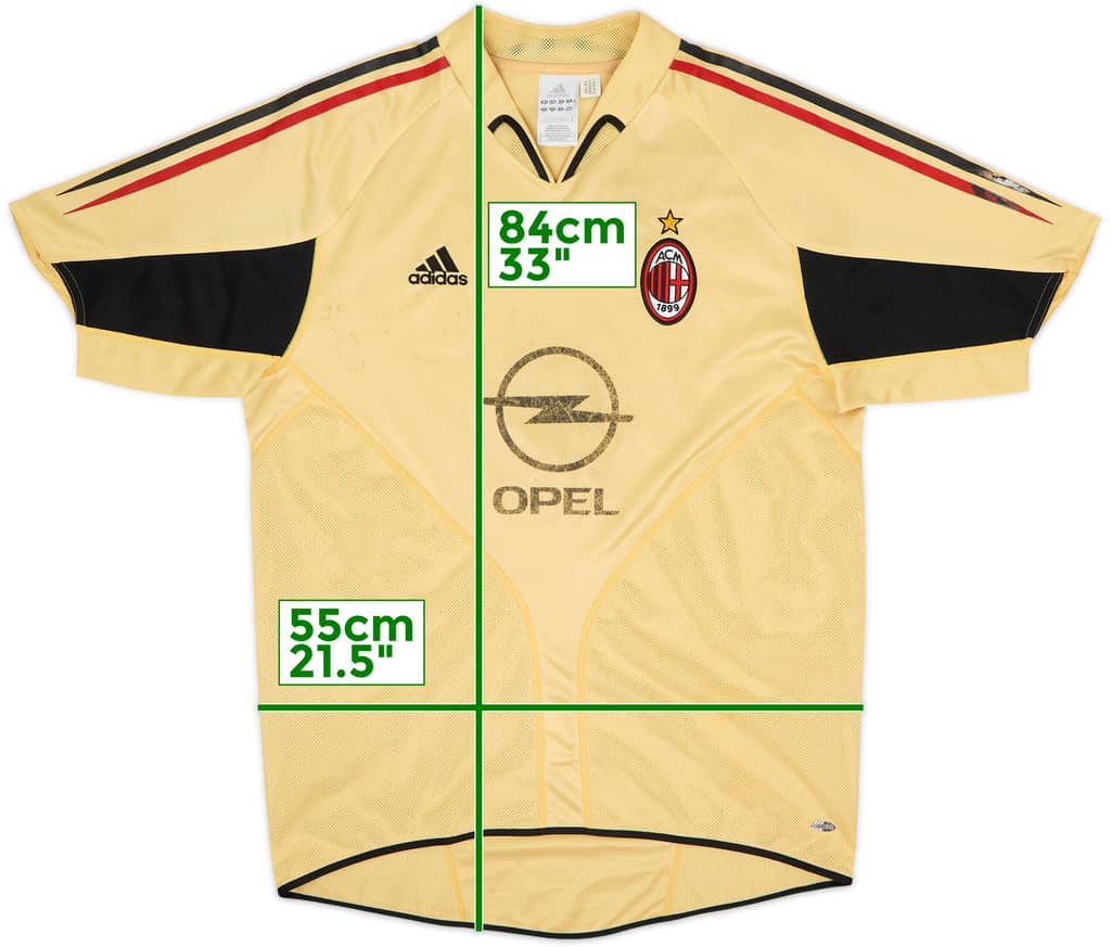 2004-05 AC Milan Third Shirt - 5/10 - (M)