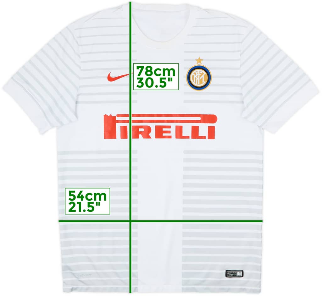 Camiseta de visitante del Inter Milan 2014-15 - 5/10 - (M)