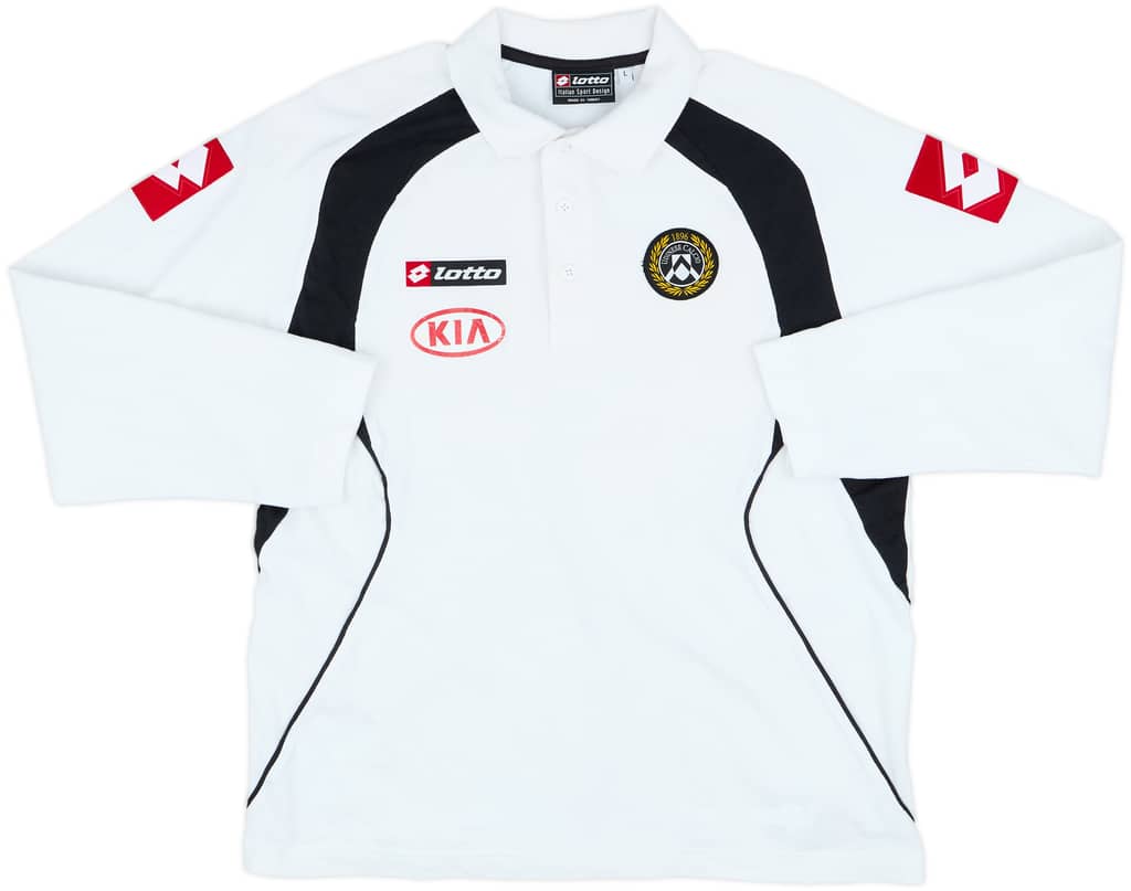 2005-06 Udinese Lotto Polo L/S Shirt - 7/10 - (L)