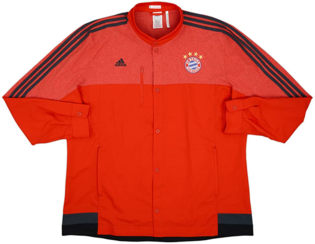 2015-16 Bayern Munich adidas Track Jacket - 8/10 - (XXL)