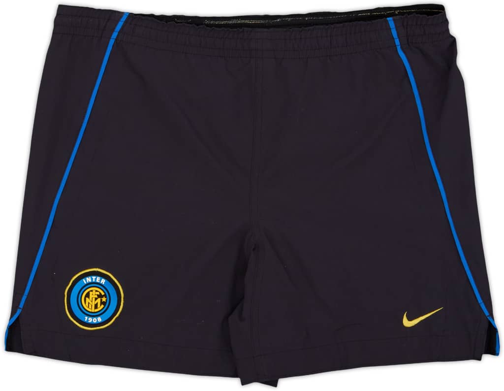 2000-01 Inter Milan Home Shorts - 8/10 - (L)