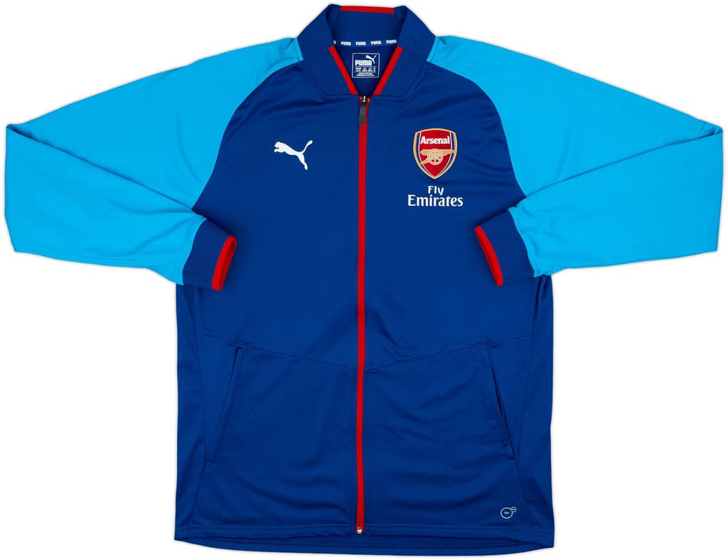 2017-18 Arsenal Puma Track Jacket - 10/10 - (XL)