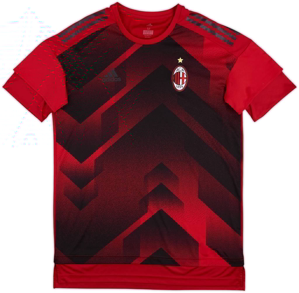 Camiseta de entrenamiento adidas del AC Milan 2017-18 - 10/10 - (M)