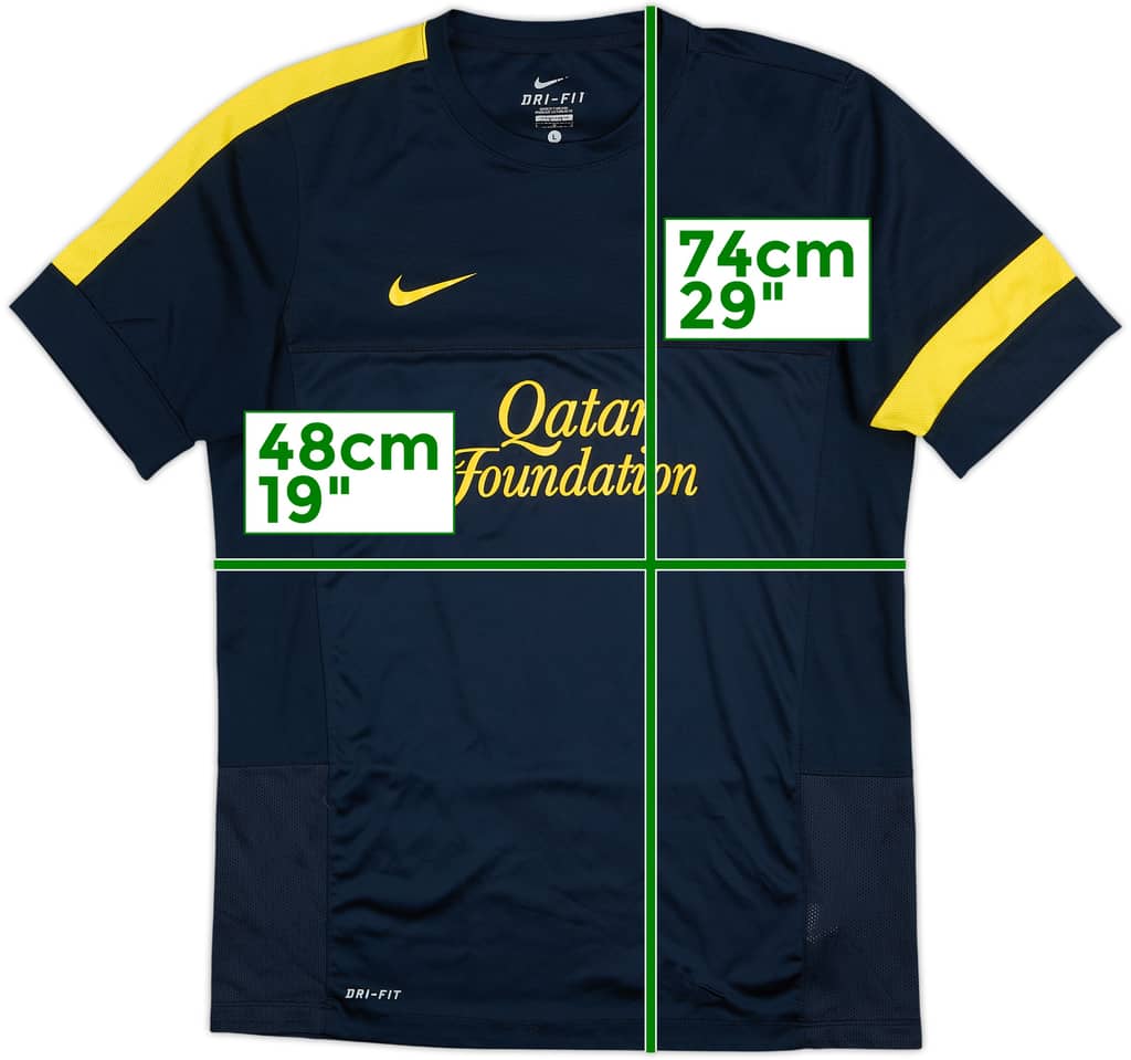 2012-13 Barcelona Nike Training Shirt - 9/10 - (L)