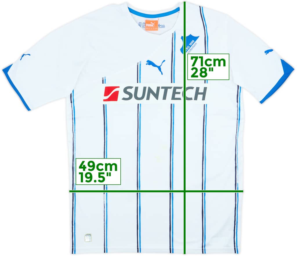 2010-12 TSG Hoffenheim Away Shirt - 5/10 - (XL.Boys)