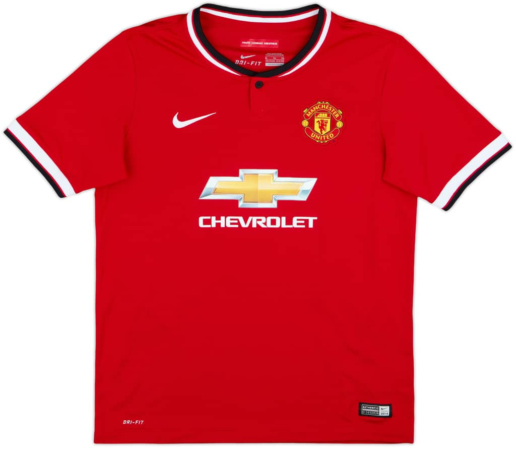 2014-15 Manchester United Home Shirt Rooney #10 - 10/10 - (XL.Boys)