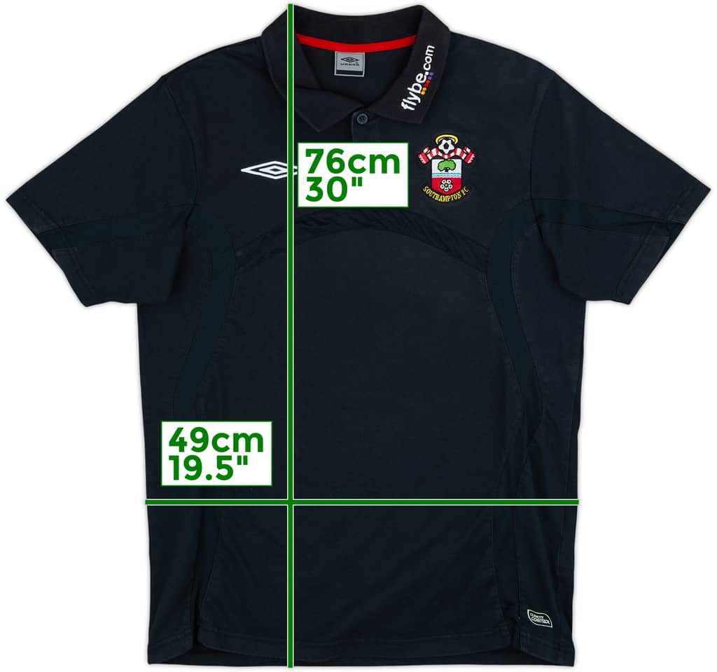 2008-09 Southampton Umbro Polo Shirt - 8/10 - (L)