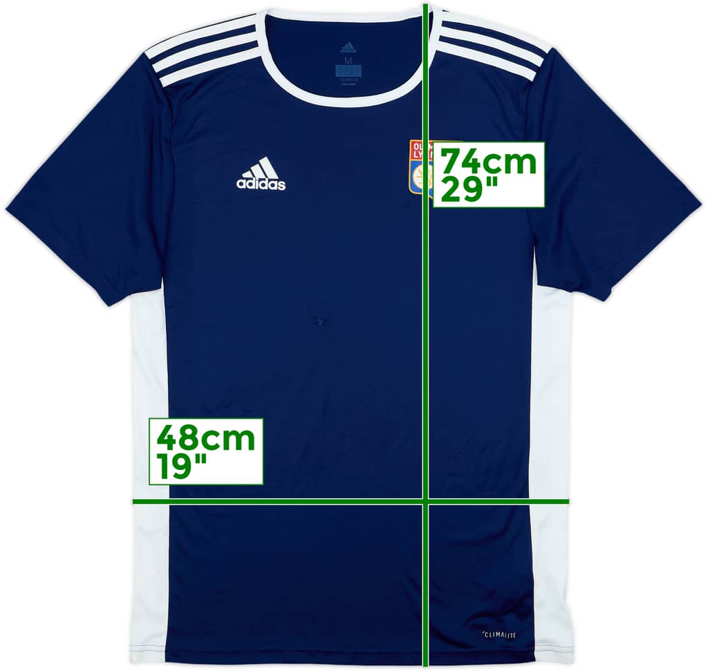 2019-20 Lyon adidas Training Shirt - 5/10 - (M)