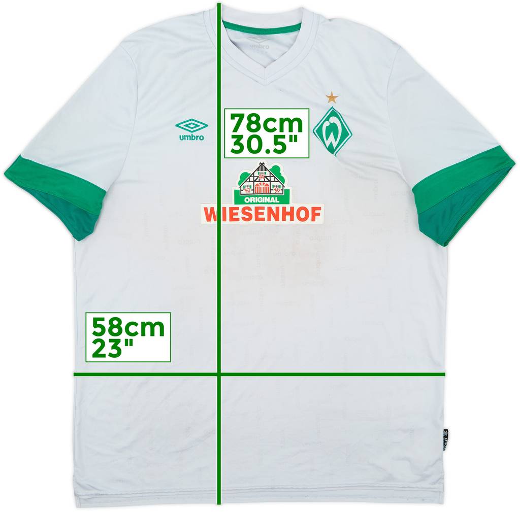 2021-22 Werder Bremen Away Shirt - 5/10 - (XXL)