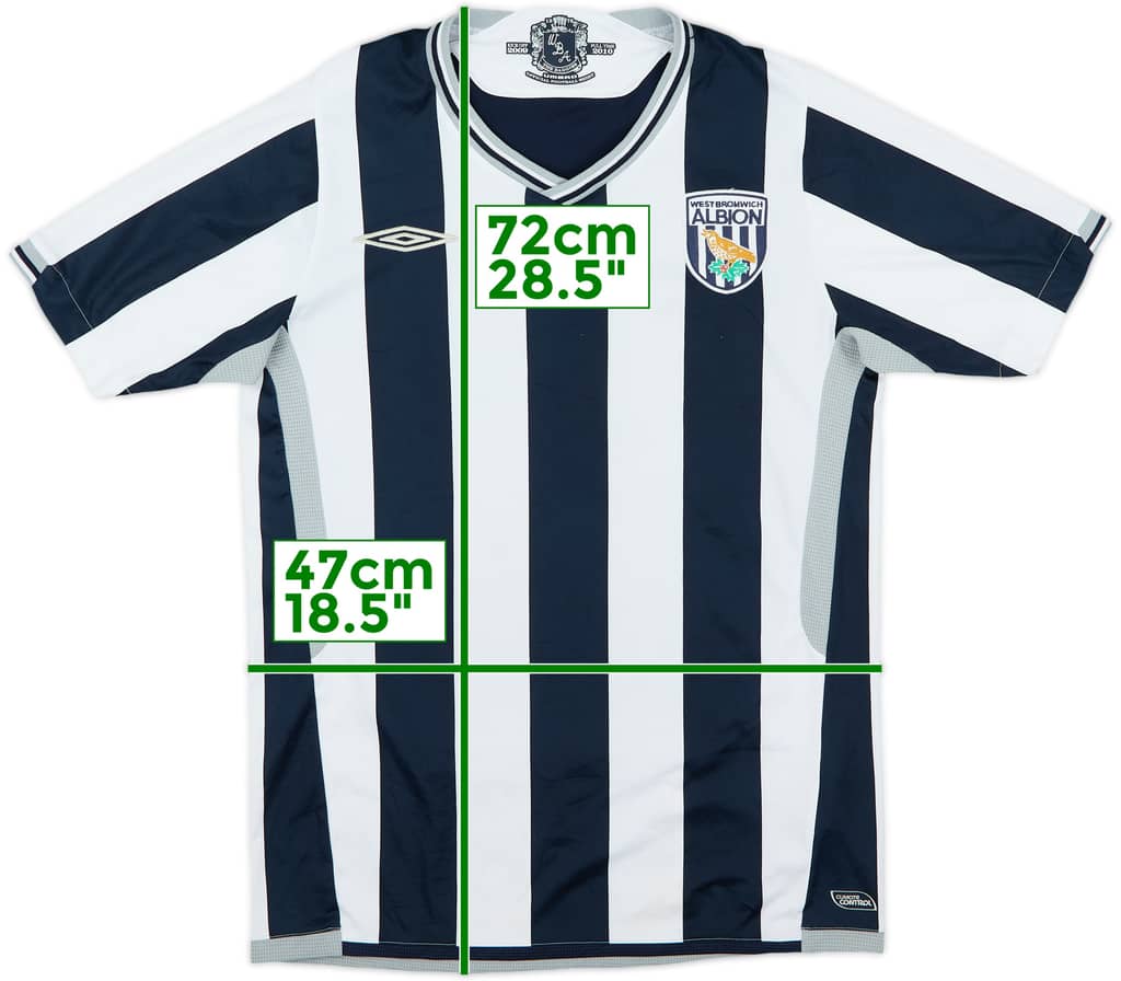 2009-10 West Brom Home Shirt - 8/10 - (S)