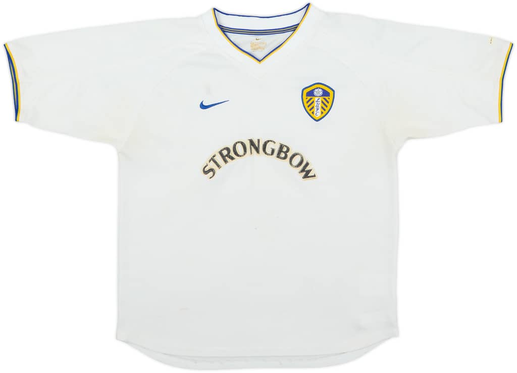 2000-02 Leeds United Home Shirt - 5/10 - (L.Boys)