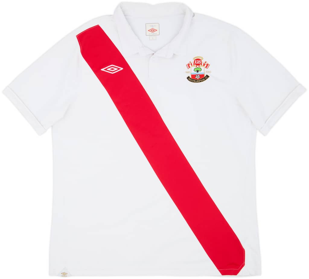 2010-11 Southampton 125 Years Home Shirt - 8/10 - (XL)