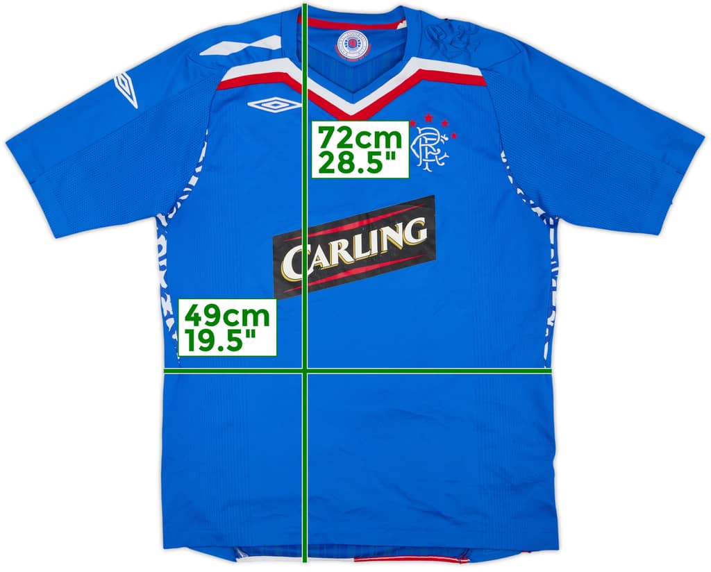 2008-09 Rangers Home Shirt - 5/10 - (M)
