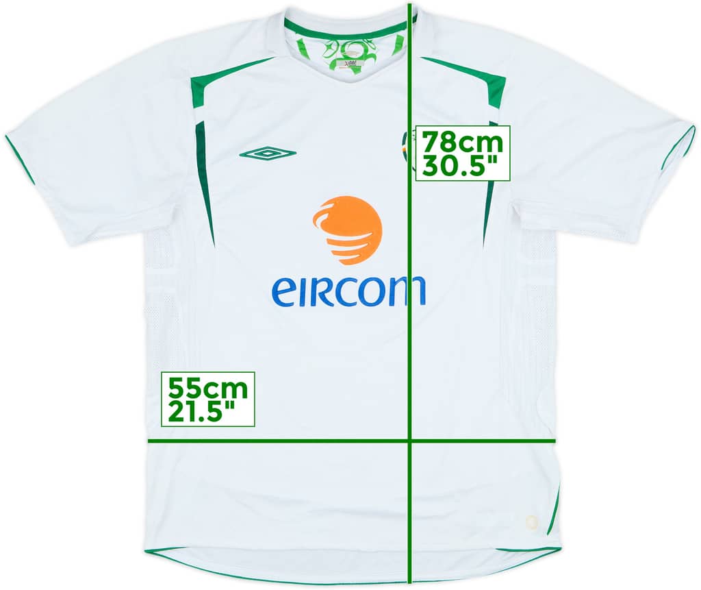 2005-07 Ireland Away Shirt - 8/10 - (L)