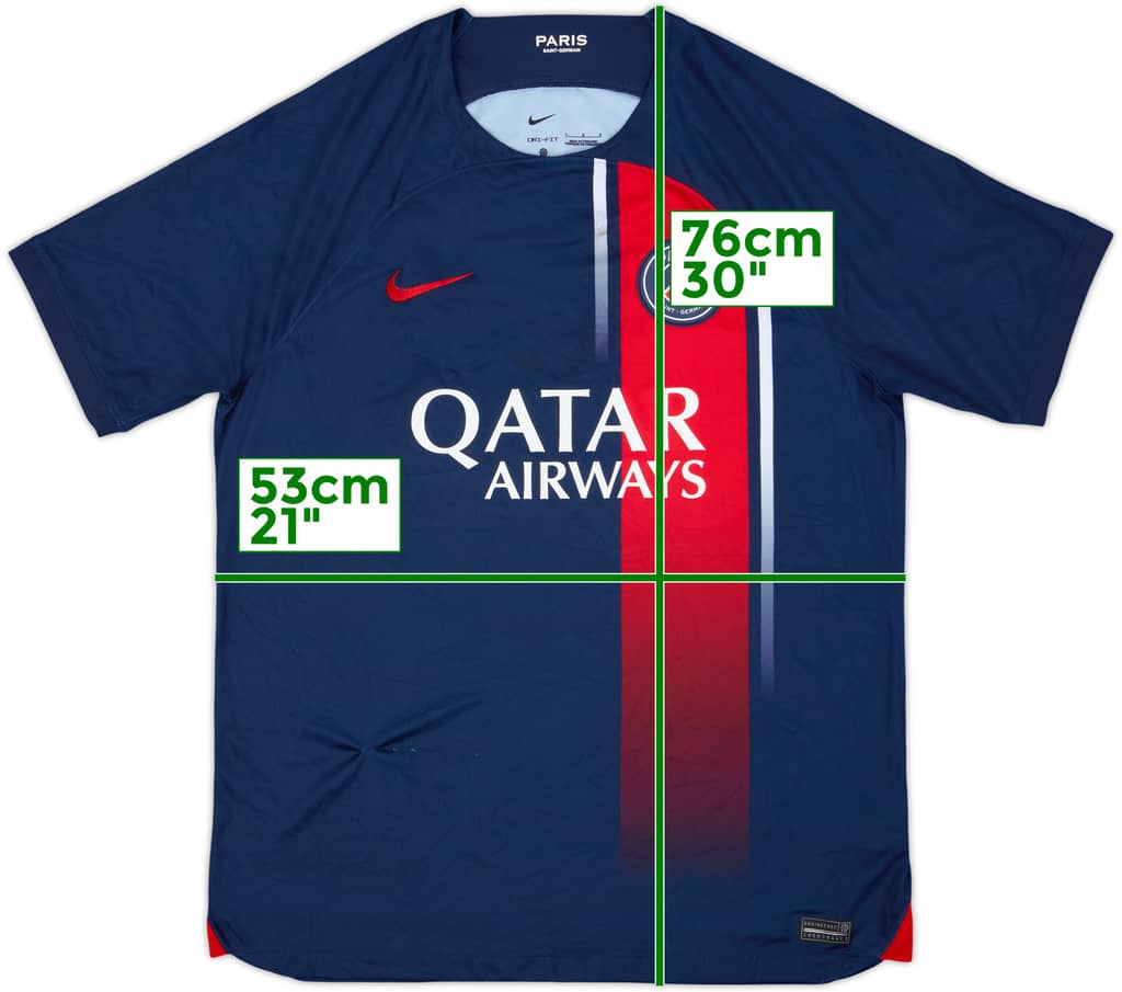 2023-24 Paris Saint-Germain Home Shirt - 5/10 - (L)