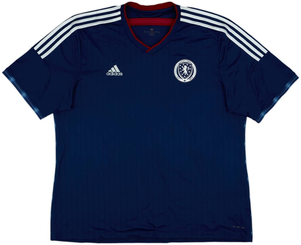 2014-15 Scotland Home Shirt - 8/10 - (XXL)