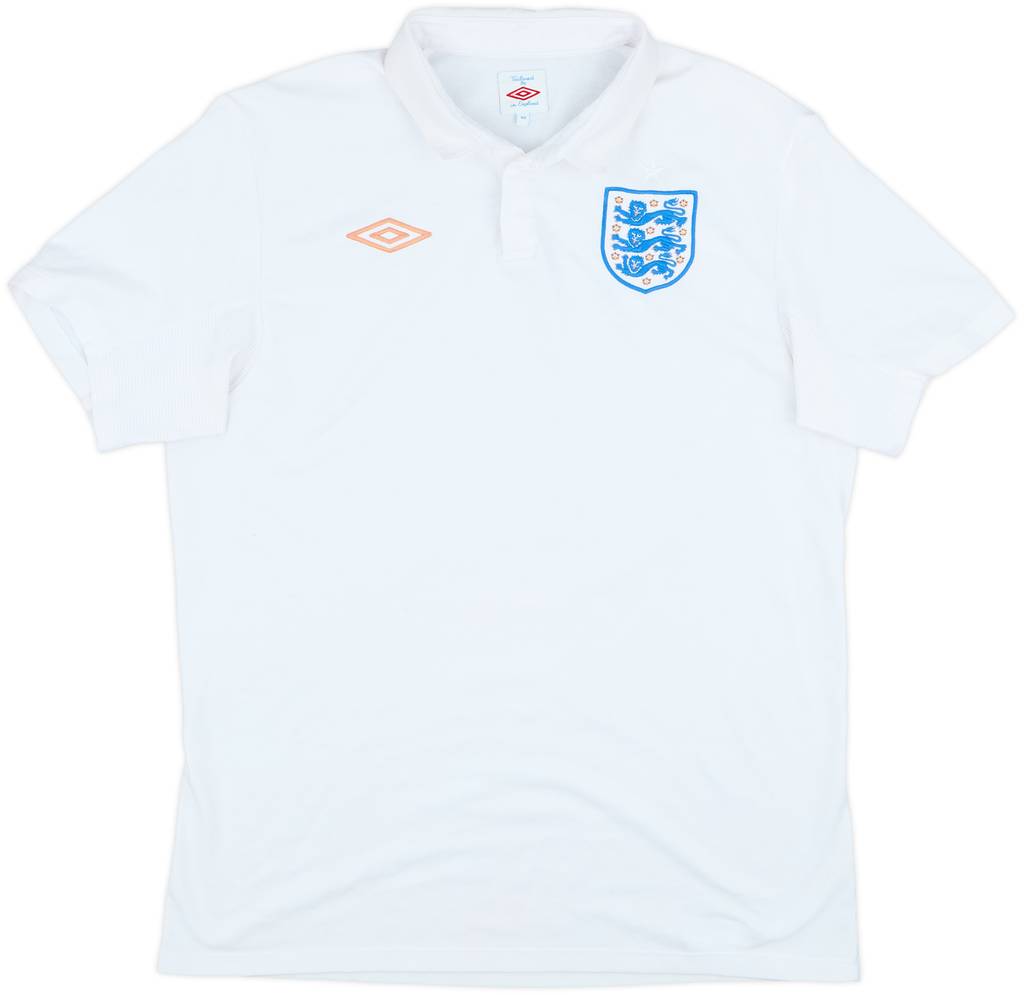 2009-10 England Home Shirt - 5/10 - (L)