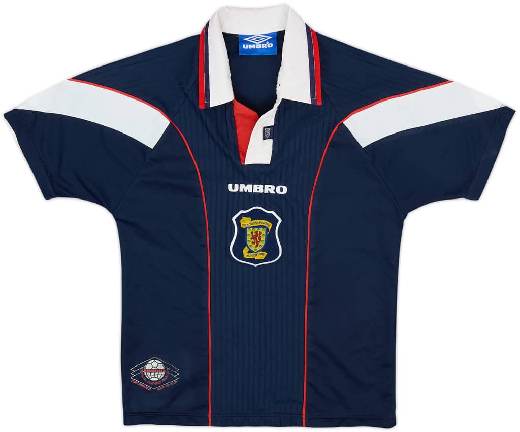 1996-98 Scotland Home Shirt - 6/10 - (S.Boys)
