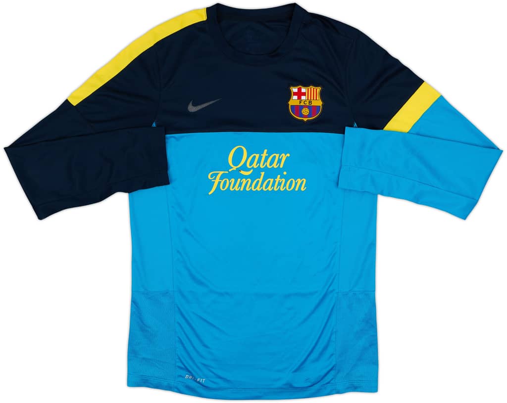 2012-13 Barcelona Nike Training L/S Shirt - 4/10 - (S)