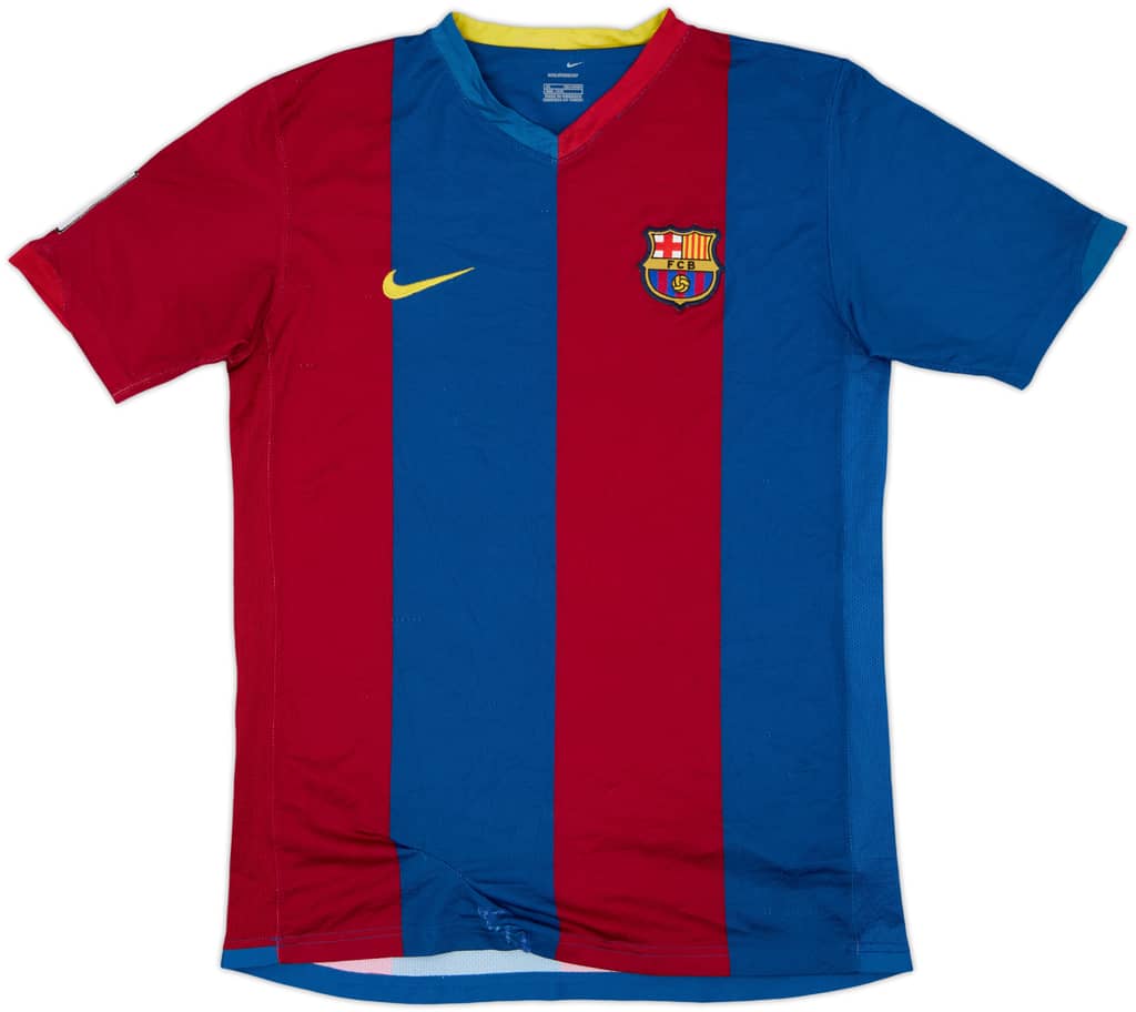 2006-07 Barcelona Home Shirt - 4/10 - (XL.Boys)