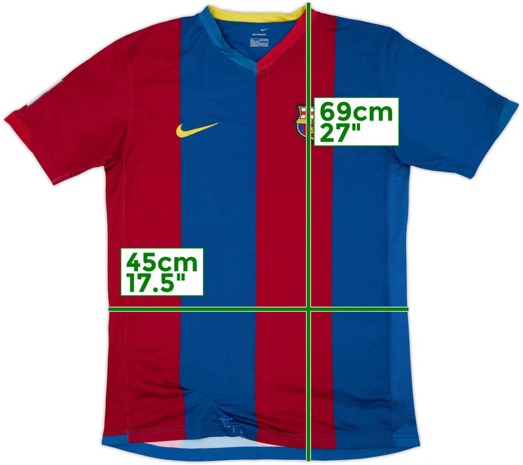 2006-07 Barcelona Home Shirt - 4/10 - (XL.Boys)