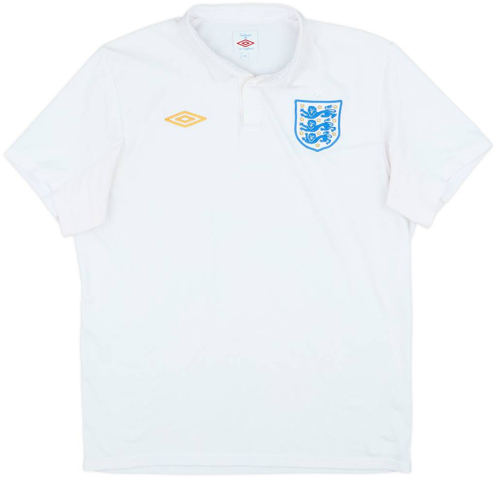 2009-10 England Home Shirt - 5/10 - (L)