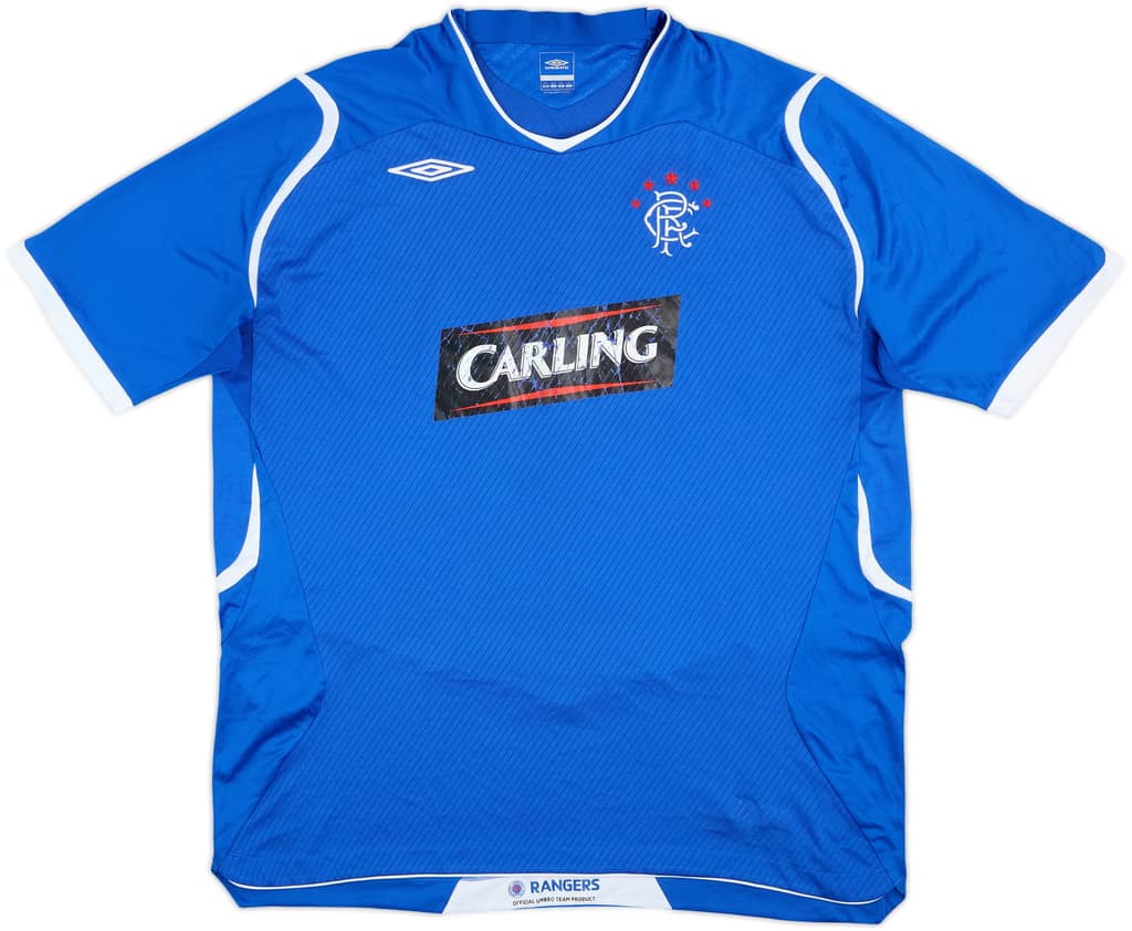 2008-09 Rangers Home Shirt - 4/10 - (XXL)