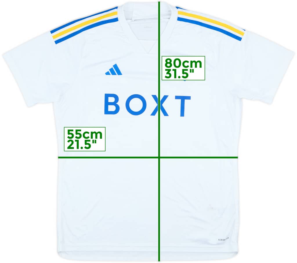 2022-23 Leeds United Home Shirt - 5/10 - (XL)