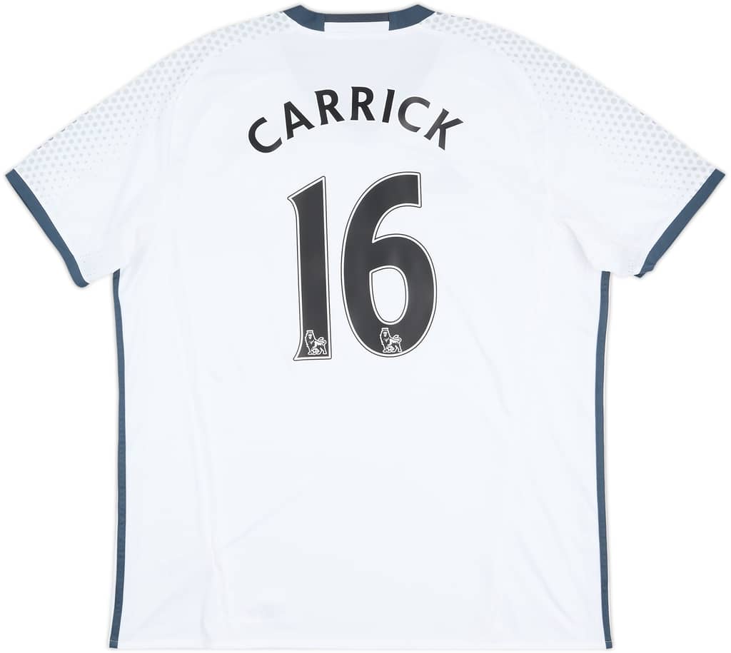 2016-17 Manchester United Third Shirt Carrick #16 - 6/10 - (S)