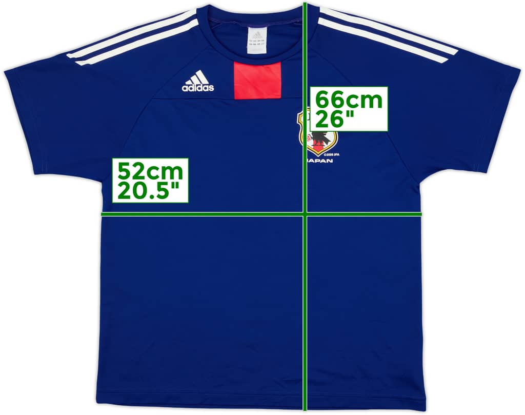 2010-12 Japan Basic Home Shirt - 9/10 - (L)
