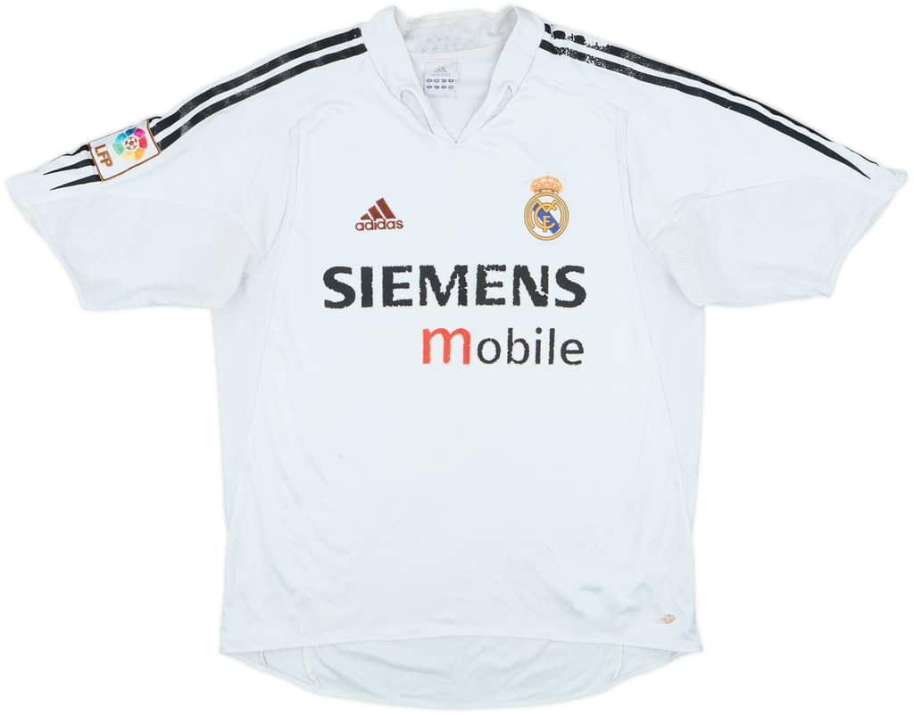 2004-05 Real Madrid Home Shirt - 4/10 - (M)