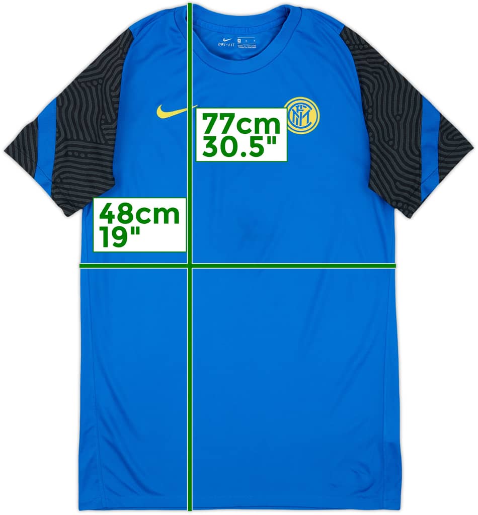 2020-21 Inter Milan Nike Training Shirt - 9/10 - (M)