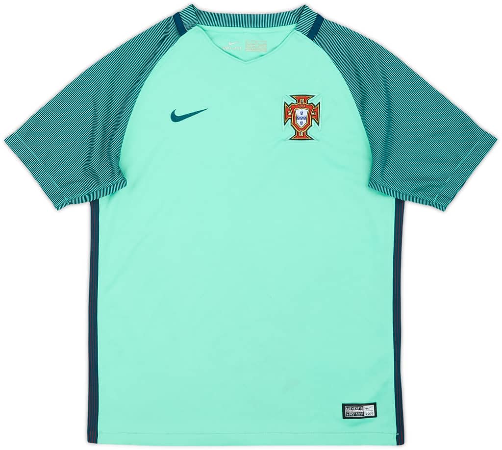 2016-18 Portugal Away Shirt - 8/10 - (L.Boys)